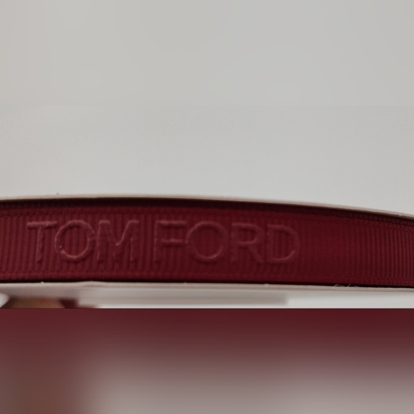 TOM FORD Jasmin Rouge Ribbon Four Yards 7/8” Grosgrain FY25 LNY Valentine’s RARE - Picture 2 of 4